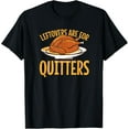 thumbnail image 1 of Leftovers are for quitters Thanksgiving Turkey Snood T-Shirt, 1 of 4