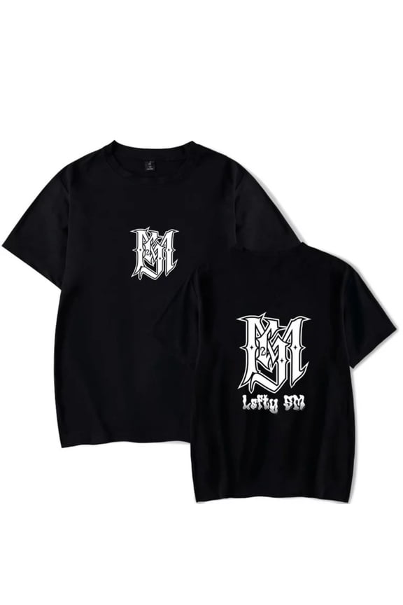 Lefty SM Rapper Merch T-Shirt Summer For Women/Men Unisex O-neck Short Sleeve Tee Streetwear Fashion Top