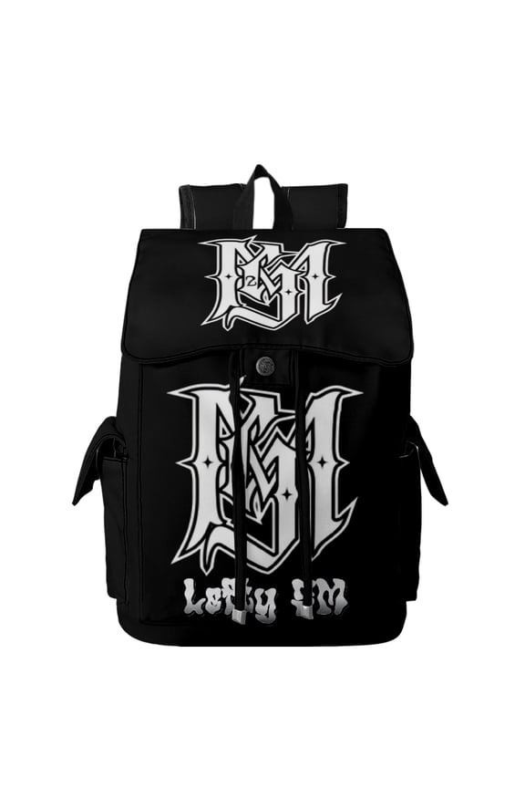Lefty Sm Rapper Backpack Fashion Schoolbag Hip Hop Style Travel Bag Casual Daypack