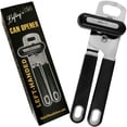 thumbnail image 1 of Lefty’s Left Handed Can Opener - Premium Design Black Heavy duty Stainless Steel - Easy To Turn Sharp Blade - Smooth Edge - Great Gift for Left-Handed People, Adults, Men and Women, 1 of 9