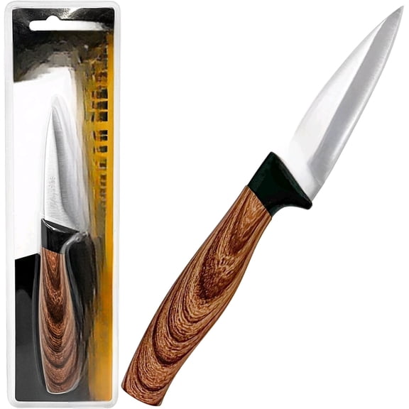 Leftys Left Handed Paring Knife - Stainless Steel Durable Blade - Extra Sharp - Great for Cutting, General Purpose, Kitchen items - Gifts for Left-Handed People, Lefty, Adults, Chef Man and Women