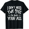thumbnail image 1 of Leg Amputee Shirt, Funny Humor, Amputation Support T-Shirt, 1 of 4