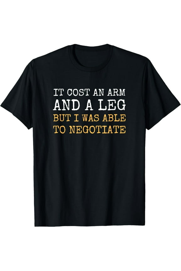Leg Arm Amputee Funny Prosthetic Amputation Men Womens Gifts T-Shirt