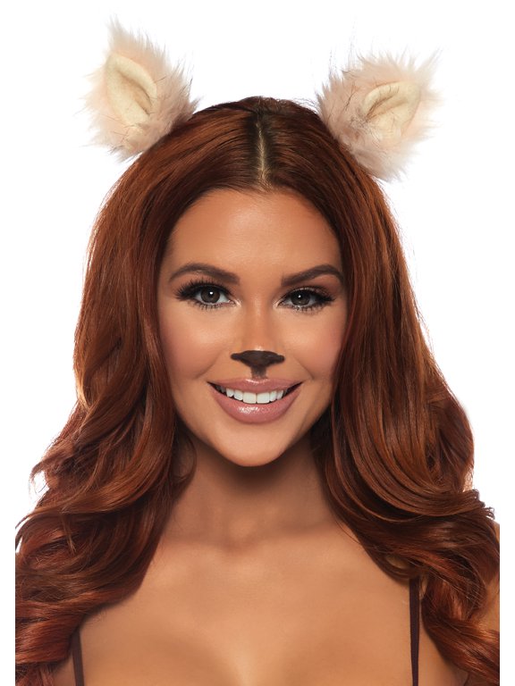 Furry Animal Ear Clips