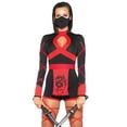 thumbnail image 1 of Leg Avenue 3 Piece Dragon Ninja Women's Halloween Costume Fancy-Dress Costume for Adult, M, 1 of 4