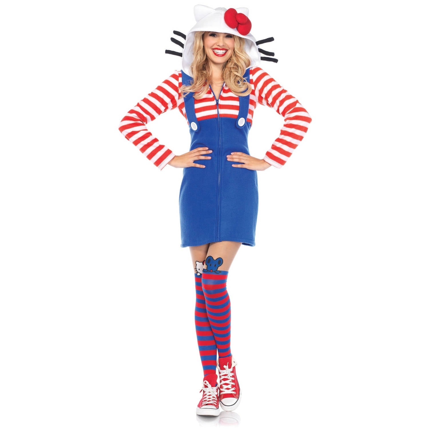 Leg Avenue Adult Hello Kitty Cozy Costume Walmart
