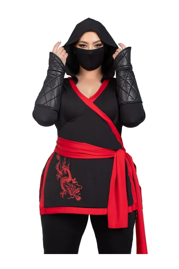Ninja Assassin Plus Size Costume