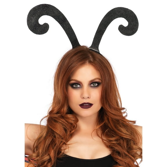 Leg Avenue Butterfly Antennae Headband, O/S, Black
