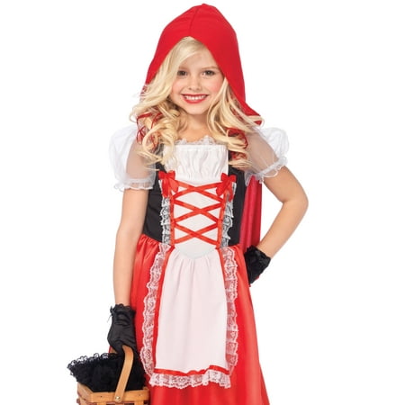 Leg Avenue Riding Hood Girl's Halloween Fancy-Dress Costume for Child, S (4-6)