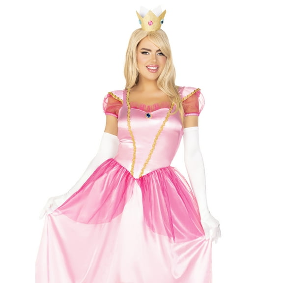 Leg Avenue Classic Rose Pink Princess Women's Halloween Fancy-Dress Costume for Adult, S