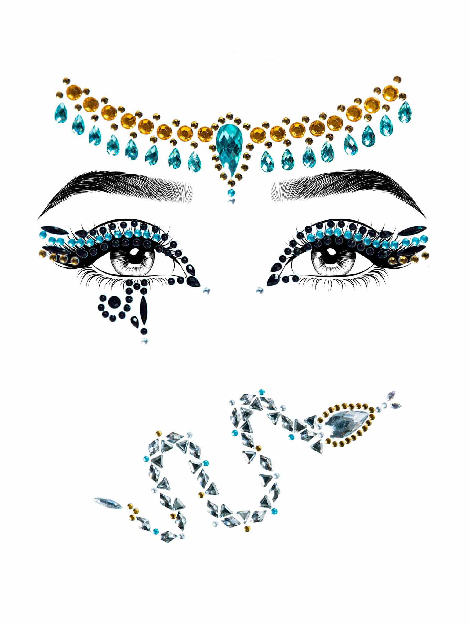 Leg Avenue Cleopatra Adhesive Face Jewel