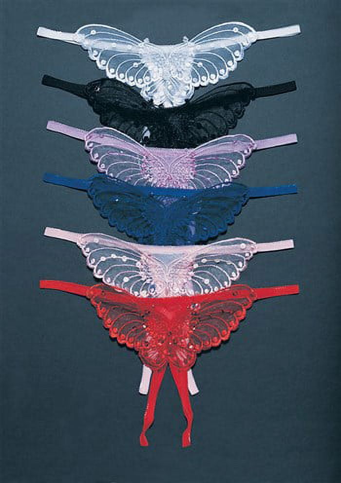 Leg Avenue Sexy Plus Size Crotchless Panty