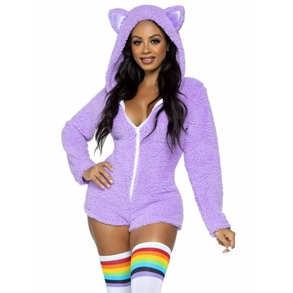 Leg Avenue Cuddle Kitty Women's Fancy-Dress Costume for Adult, M