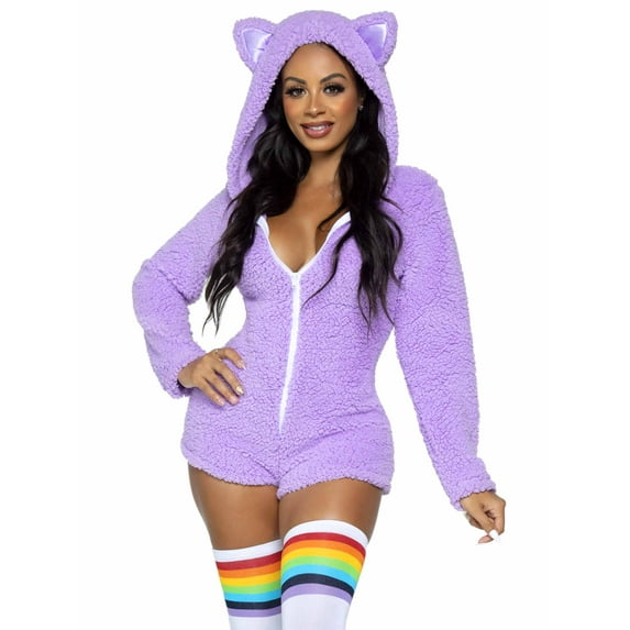 Leg Avenue Cuddle Kitty Women's Fancy-Dress Costume for Adult, M