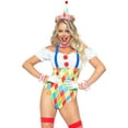 thumbnail image 1 of Leg Avenue Cutie Clown Women's Fancy-Dress Costume for Adult, S, 1 of 4