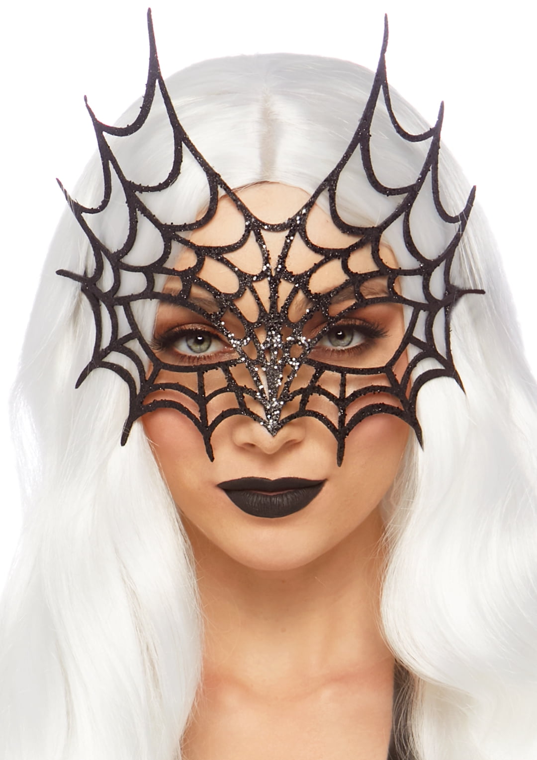 Leg Avenue Glitter Web Masquerade Mask 