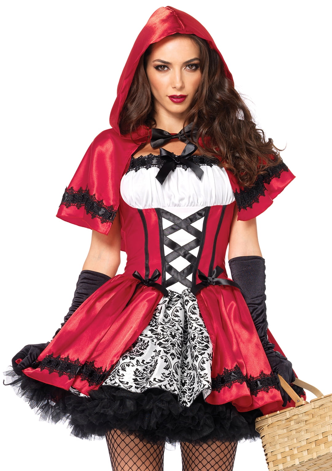 Gothic Red Riding Hood Fancy-Dress Costume, XL 16-18 Nepal Ubuy