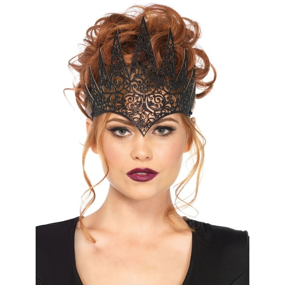 Leg Avenue Halloween Crown, Black