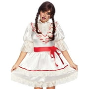 Leg Avenue Haunted Creepy Doll Women's Halloween Fancy-Dress Costume for Adult, S