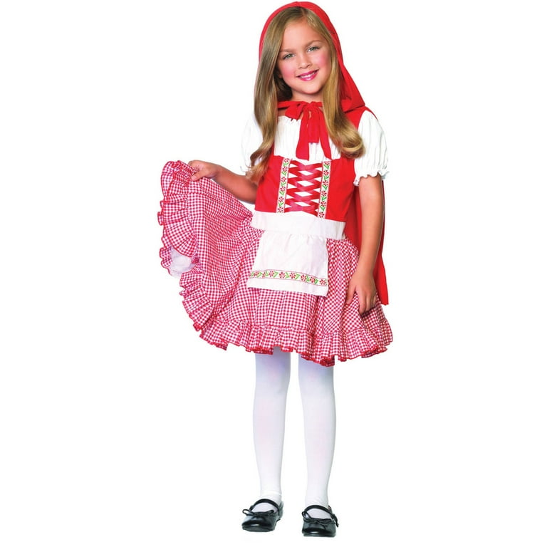 Leg Avenue Kid's Lil Miss Red Riding Hood Costume - Walmart.com