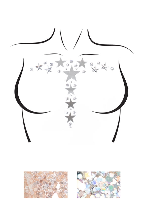 Kismet Body Jewels Sticker
