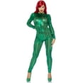 thumbnail image 1 of Leg Avenue Laser Cut Metallic Catsuit Women's Fancy-Dress Costume for Adult, XS, 1 of 4