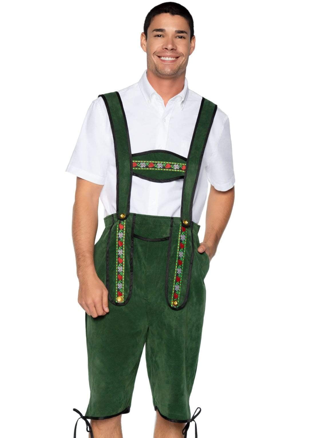 Leg Avenue Men's Beerfest Lederhosen Oktoberfest Costume