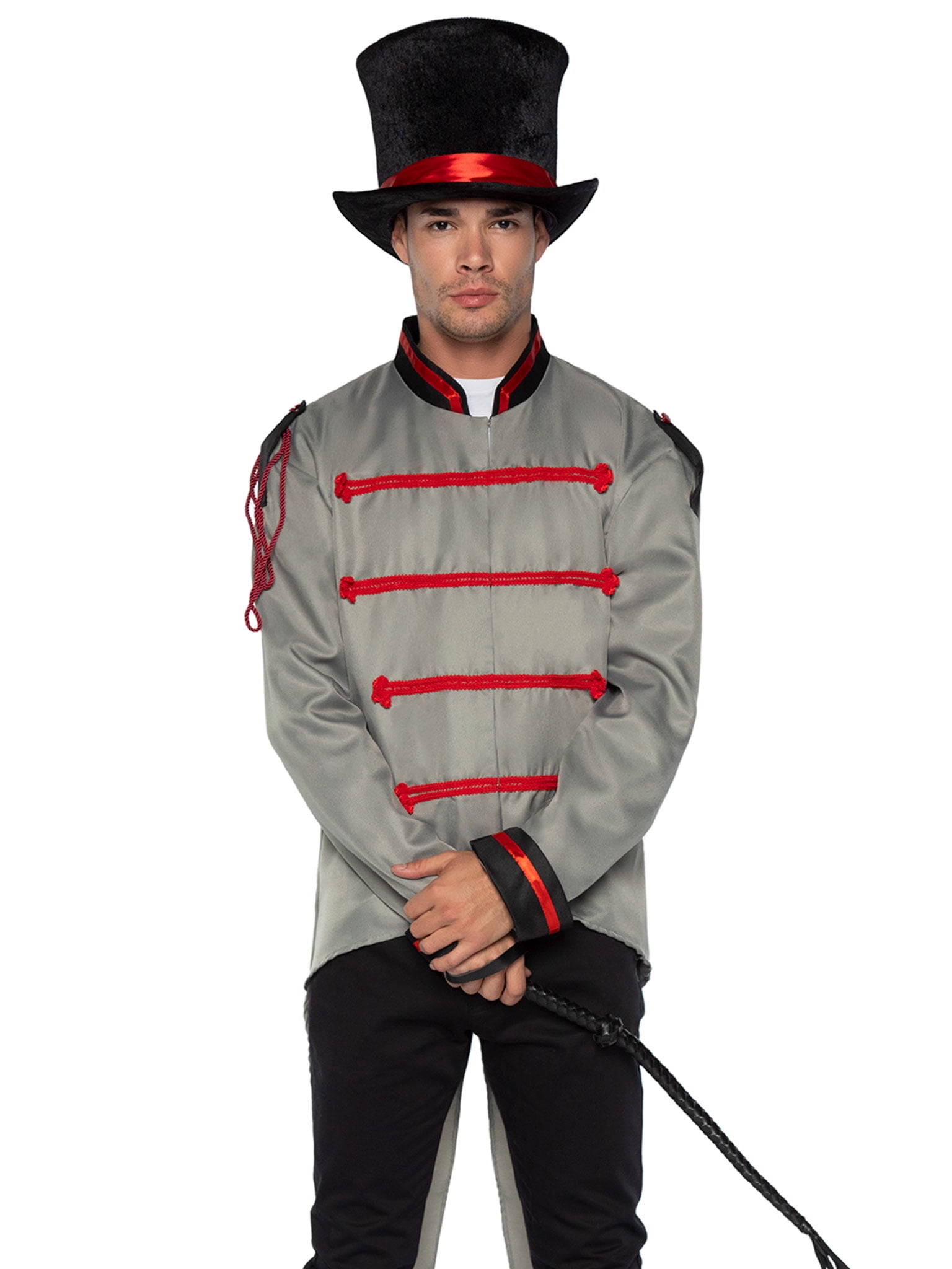 Leg Avenue Men's Grey Military Jacket Costume