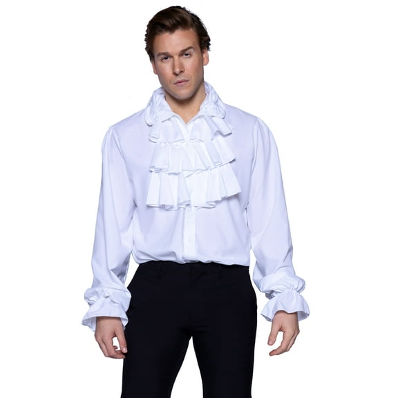 Leg Avenue Men's Ruffled Renaissance Shirt