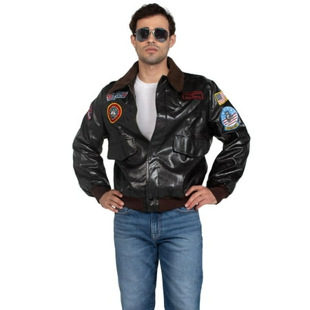 Leg Avenue Men's Top Gun Bomber Jacket