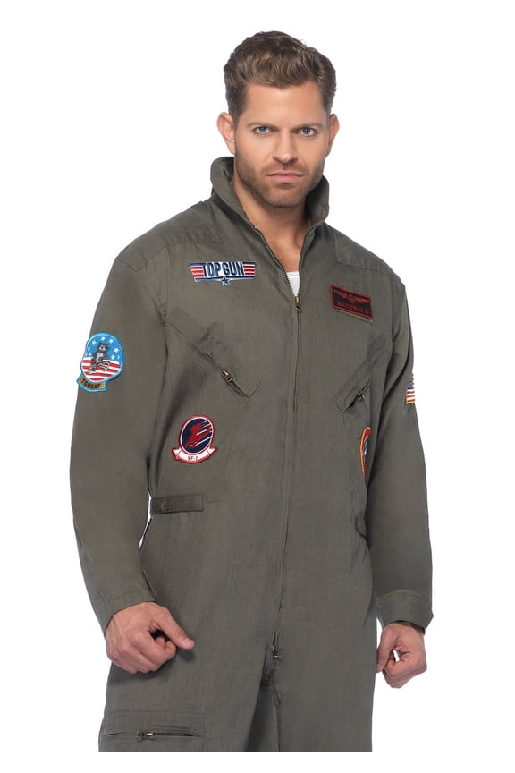 Men's Top Gun Flight Suit Costume