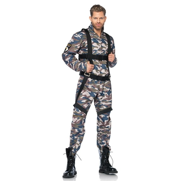 Leg Avenue Mens Paratrooper Costume 85279 Camouflage