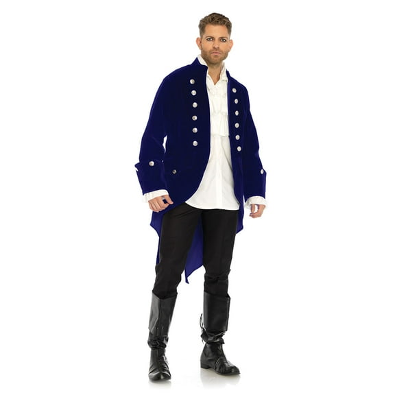 Leg Avenue Mens Velvet Regency Coat