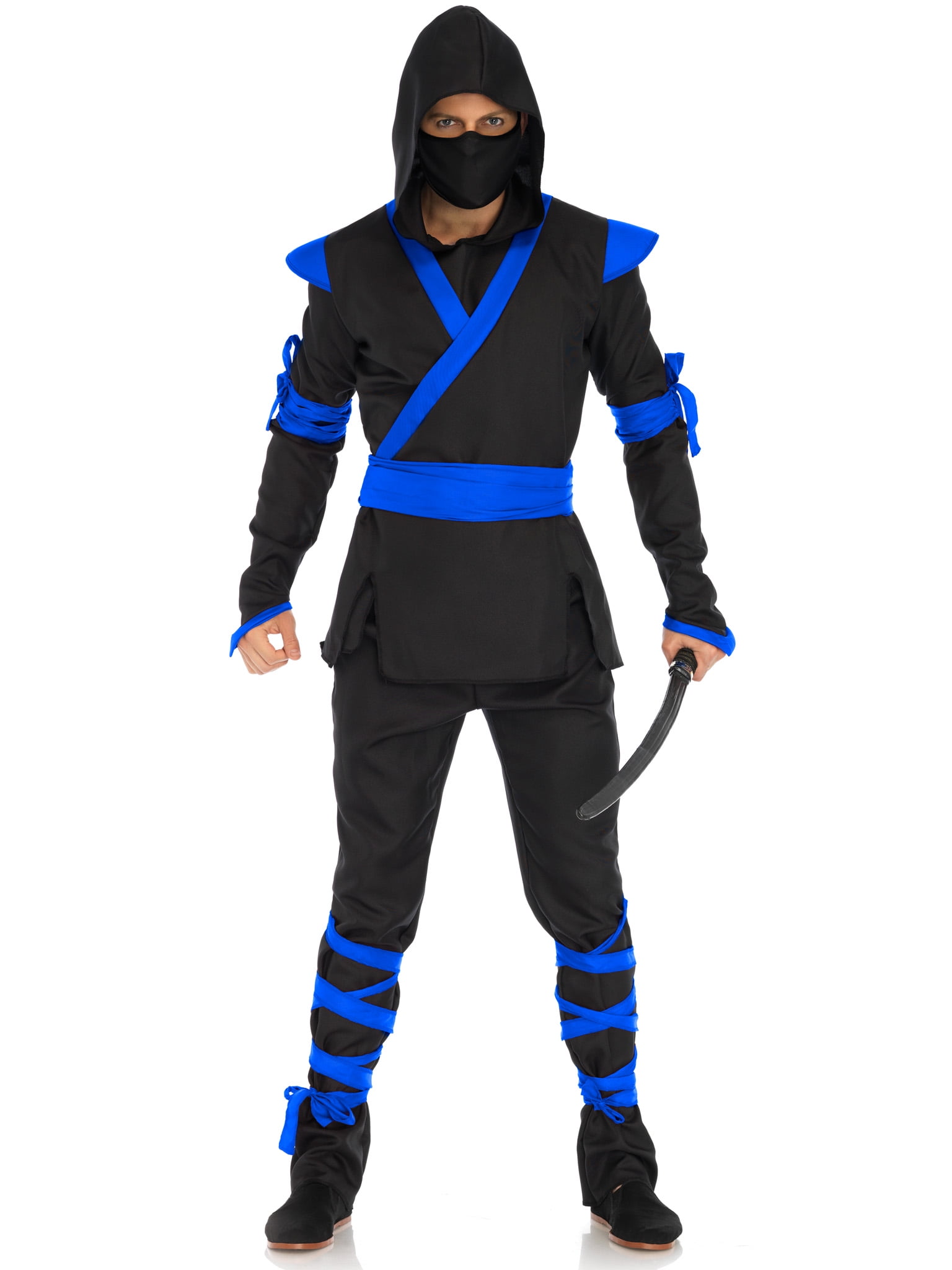 Men's Ninja Costume Blue XL