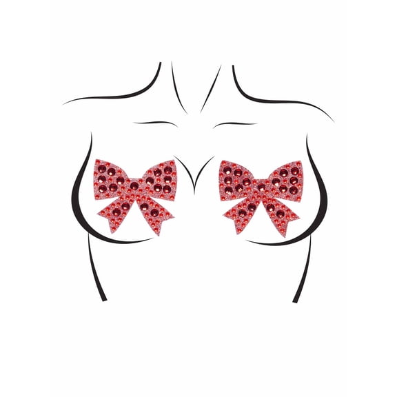 Leg Avenue Rhinestone Bow Adhesive Body Jewels