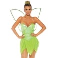 thumbnail image 1 of Leg Avenue Sexy Pretty Pixie Bodysuit Women's Fancy-Dress Costume with Petal Skirt including Fairy Wings for Adult, XS, 1 of 3