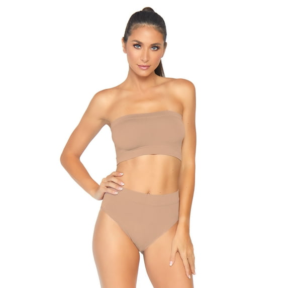 Leg Avenue Strapless/Tube Sleeveless Strapless Lingerie Set (Women's) 2 Piece Set