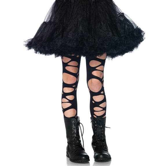 Leg Avenue Tattered Tights Adult Halloween Accessory
