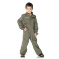 thumbnail image 1 of Leg Avenue Top Gun Flight Boy's Halloween Fancy-Dress Costume for Toddler, XS, 1 of 3