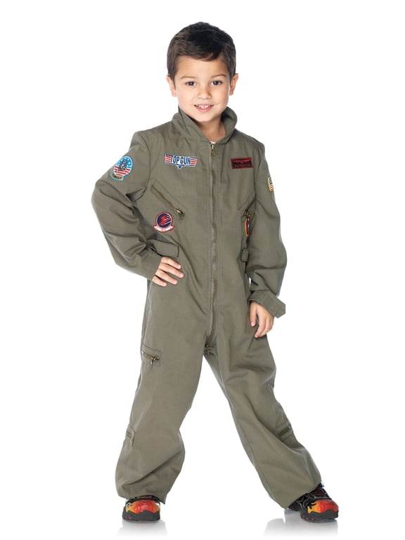Top Gun Flight Boy's Halloween Fancy-Dress Costume for Toddler, XS