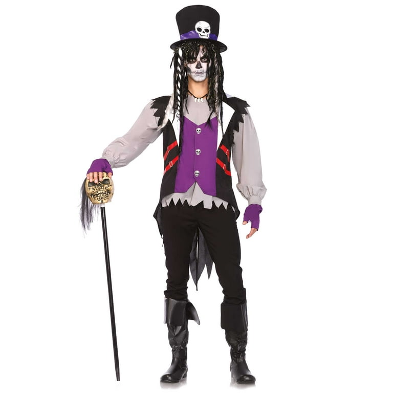 Leg Avenue Voodoo Priest 5 Piece Adult Halloween Costume Walmart