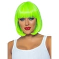 thumbnail image 1 of Leg Avenue Women's 12 Inch Neon Short Bob Wig, 1 of 3