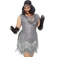thumbnail image 1 of Leg Avenue Women's 2 PC Roaring Roxy Costume, 1 of 3