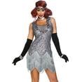 thumbnail image 1 of Leg Avenue Women's 2 PC Roaring Roxy Costume, 1 of 4