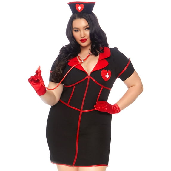 Leg Avenue Women's 2 Pieces Bedside Babe Costume