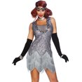 thumbnail image 1 of Leg Avenue Women's 2 Pieces Roaring Roxy Costume, 1 of 4