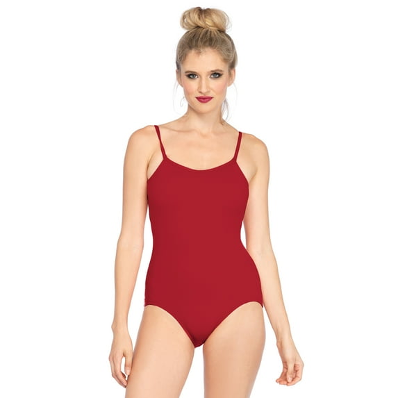 Leg Avenue Women's Basic Women's Bodysuit, Red, M-L