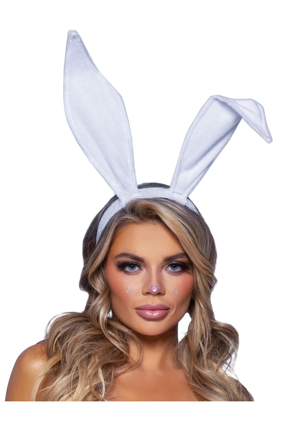 Women's Bendable Velvet Bunny Rabbit Ears