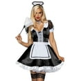 thumbnail image 1 of Leg Avenue Women's Classic French Maid Costume, 1 of 5