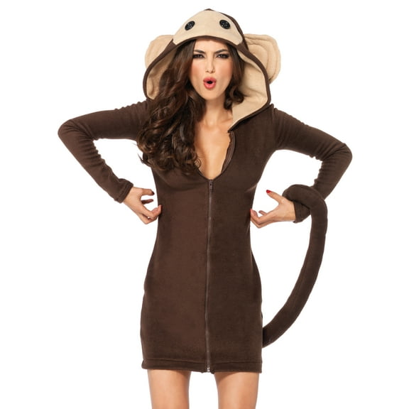 Leg Avenue Women's Cozy Monkey Costume
